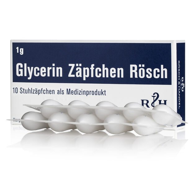 Glycerin suppositories Rösch 1g N10 