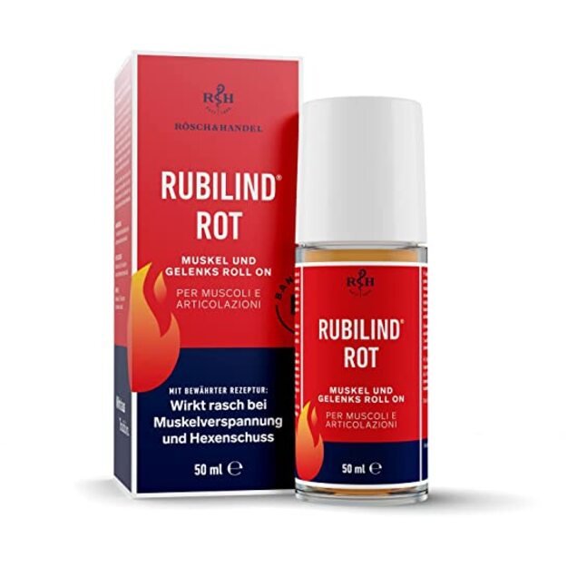 Rubilind ROT innovative warming thermal gel for muscle relaxation