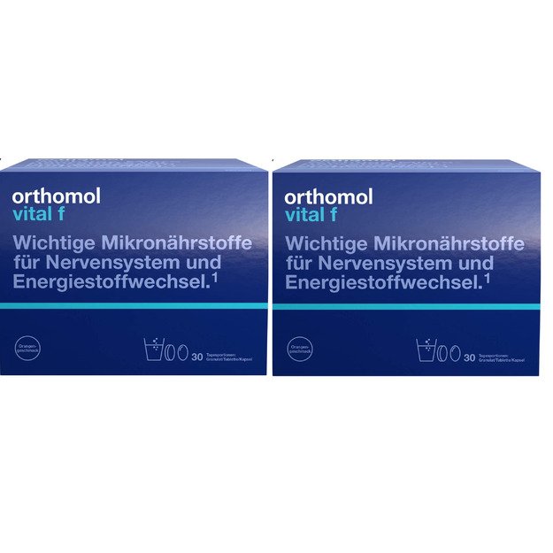  2 PCS Orthomol Vital F for womens (30 daily doses) CHEAPER! 