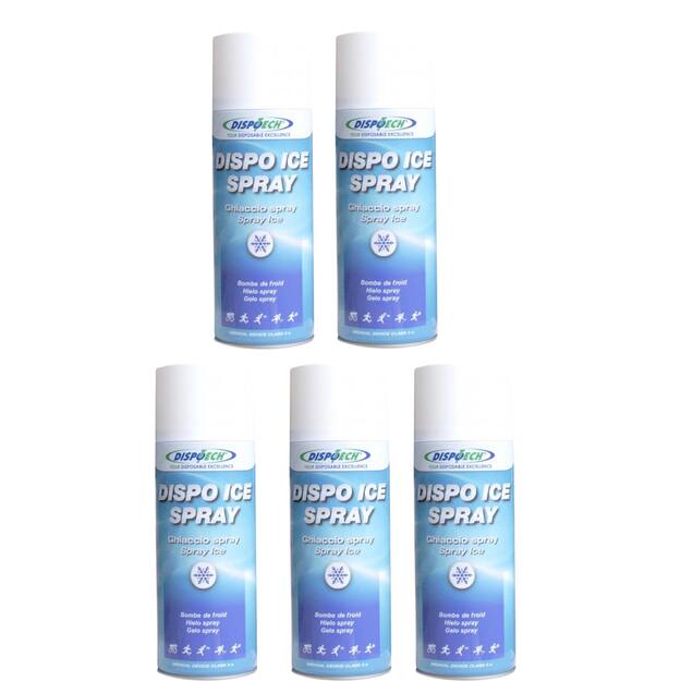 GOOD PRICE! 5 vnt. Dispo Ice Spray 400 ml