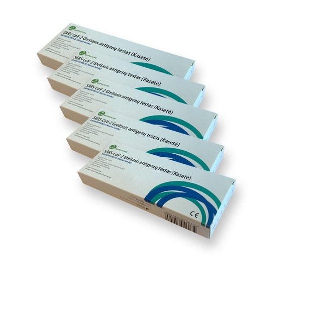 COVID-19 rapid antigen test for nasal passages (cassette)