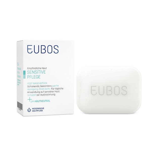 Eubos Sensitive Bar Soap Fragrance-Free 125g