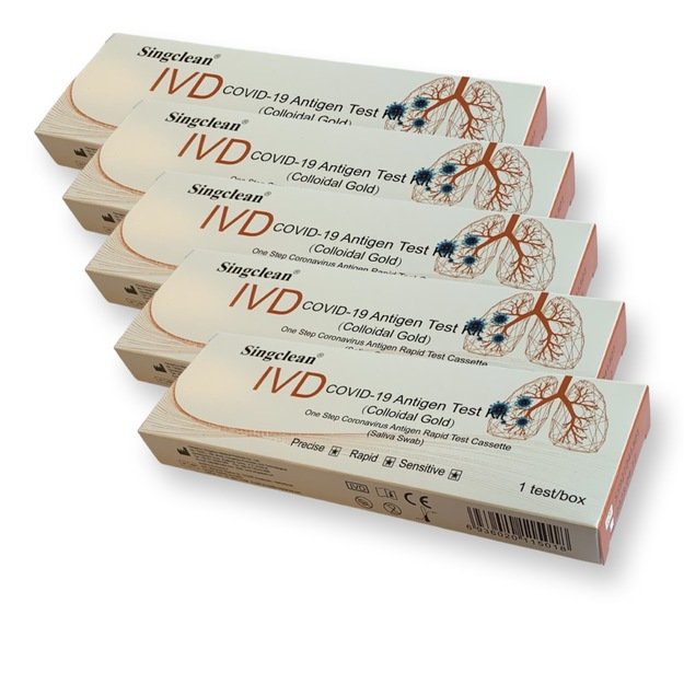 SINGCLEAN rapid COVID-19 antigen test from saliva