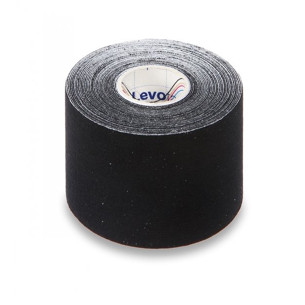 Levotape Kinesiology Tape Black 5 cm x 5 m
