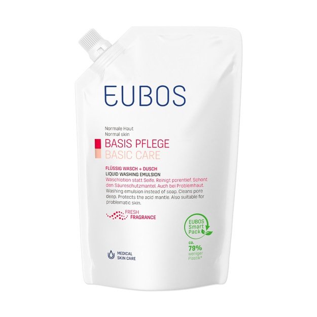 Eubos Basic Skin Care Red washing emulsion 400 ml (refill)
