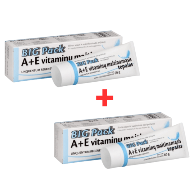 1+1 SALE! A+E vitamins Nourishing Ointment 60g BIG PACK