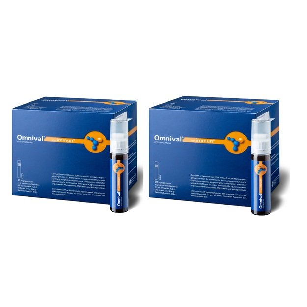  2 pcs Omnival Immun N30 orthomolecular 2OH (liquid, capsule)