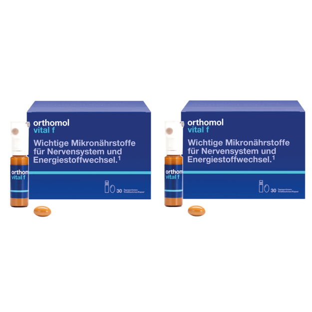  2 PCS Orthomol Vital F DRINK for women (30 daily doses)