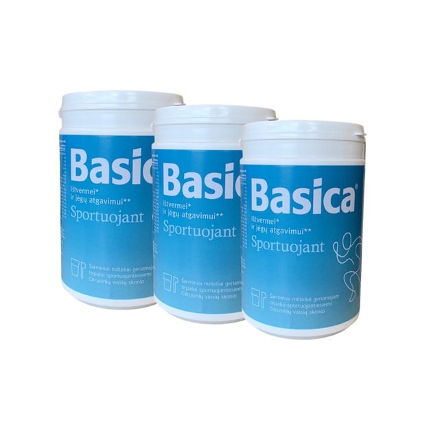 GOOD PRICE! 3 pcs. BASICA SPORT, 660 g