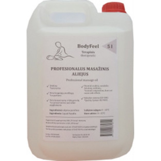 Professional massage oil Body Feel 5l