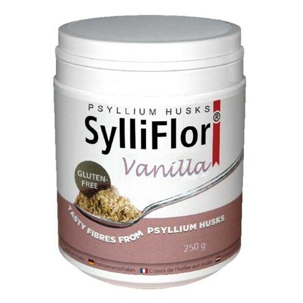 SylliFlor plantain seed husks fiber in vanilla flavor
