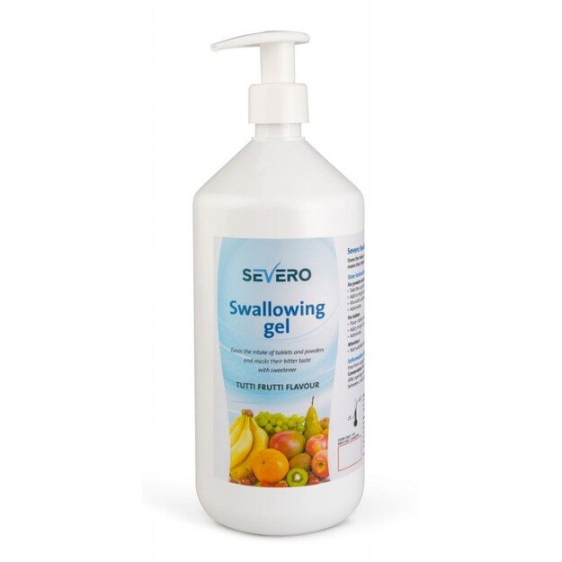 Severo tablet swallowing gel 1l, fruit flavor