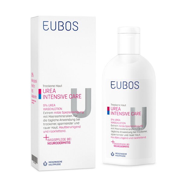 SALE! Eubos Dry Skin Urea 5% cleansing lotion 200 ml