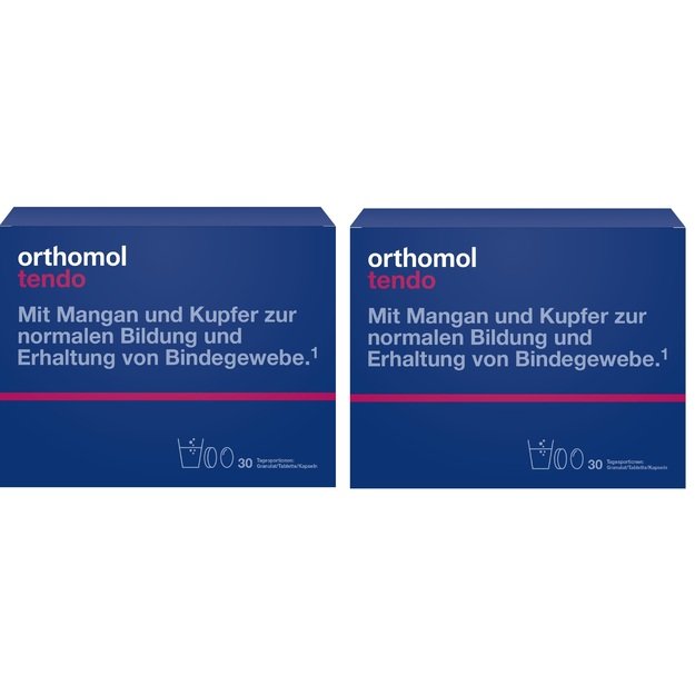 2 PCS of Orthomol Tendo (30 daily doses) CHEAPER
