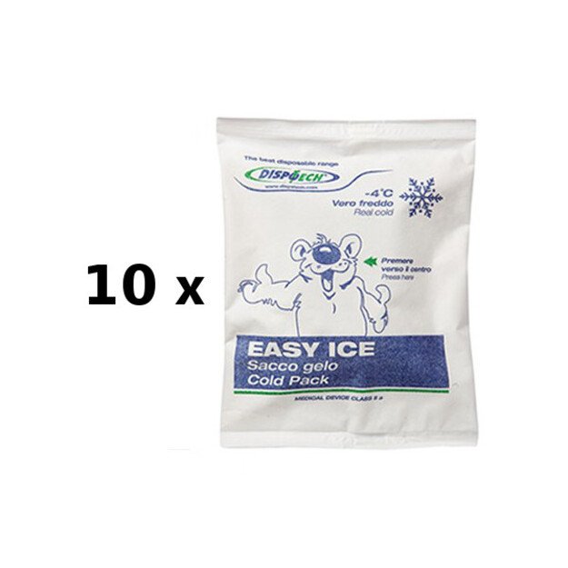 10 pcs. EASY ICE cooler bags with paper surface