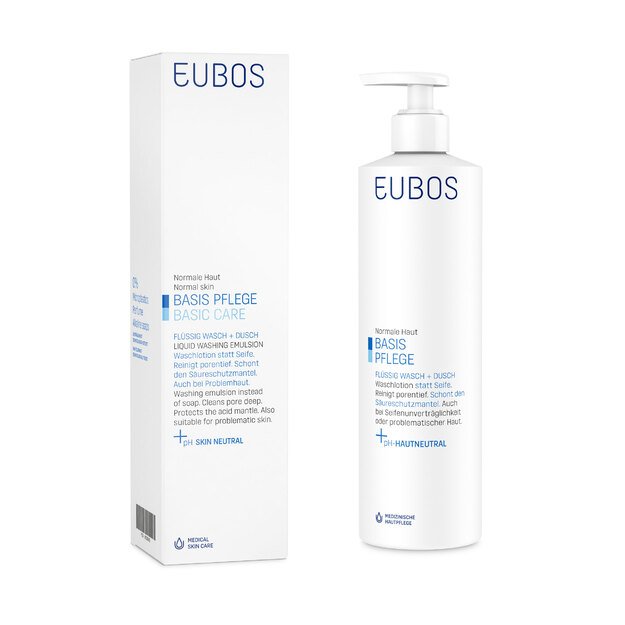 Eubos Basic Skin Care Blue washing emulsion 400ml