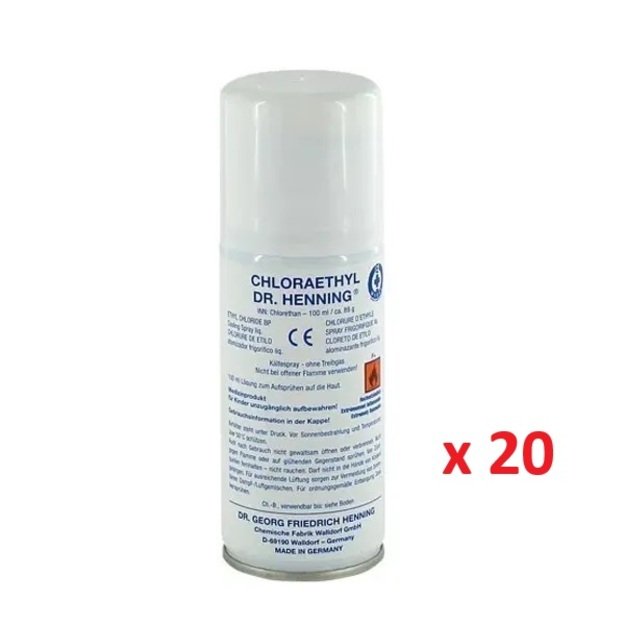 20 pcs Chloraethyl Dr. Henning 100 ml spray