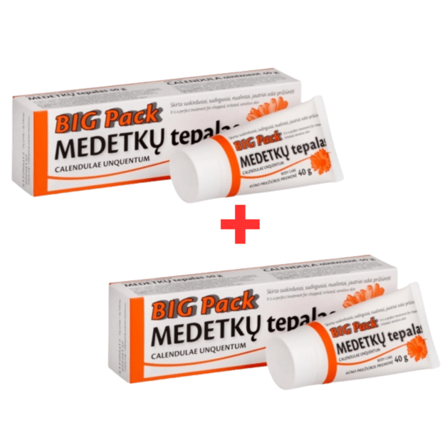 1+1 SALE! Calendula ointment BIG PACK 40g